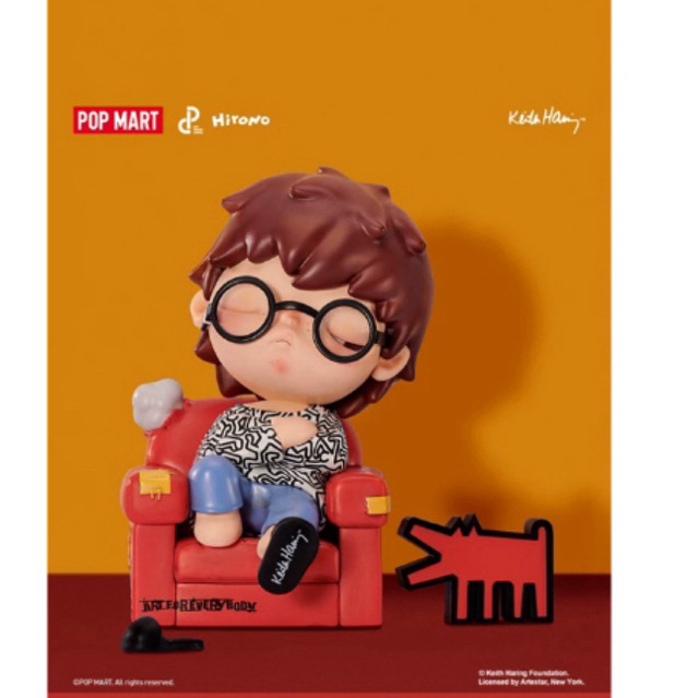 Pop MART HIRONO X KEITH HARING ขนาดใหญ่  HIRONO KEITH HARING