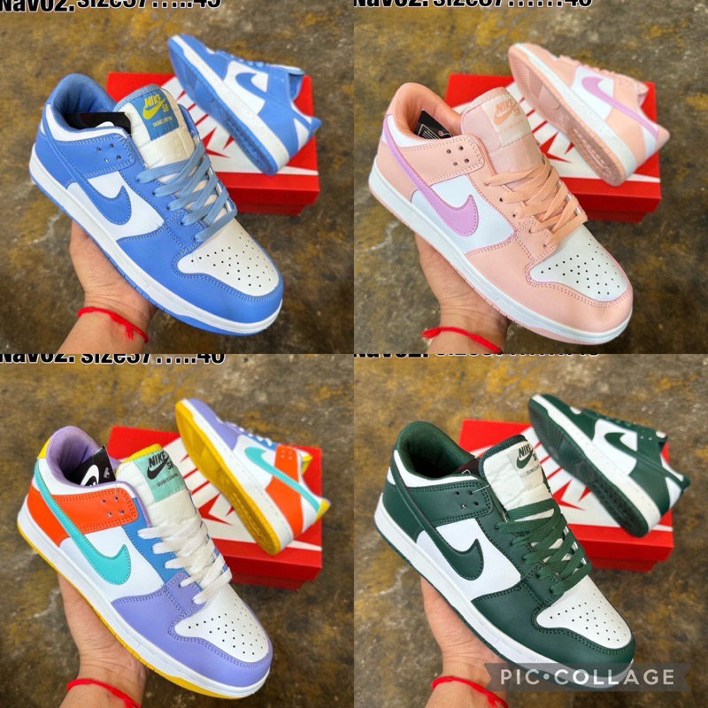สินค้าพร้อมส่ง รองเท้าผ้าใบ พร้อมส่งรองเท้าผู้หญิงและผู้ชาย(36-45)