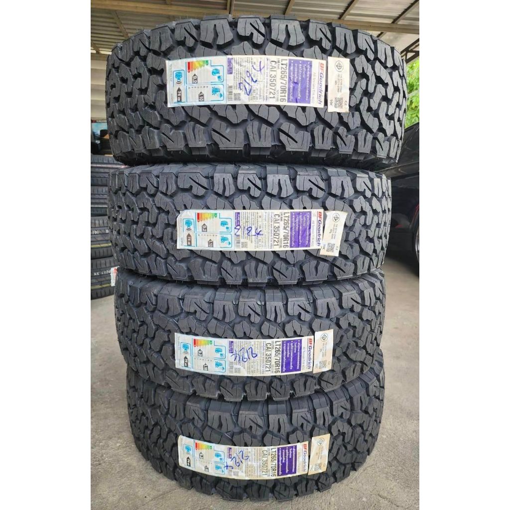 🔴 ยาง "#บีเอฟกู๊ดริช" BFGoodrich All-Terrain T/A KO2 ผลิตไทย 🇹🇭 🇹🇭 265/70R16 *** ยางใหม่ ปี 24 ***