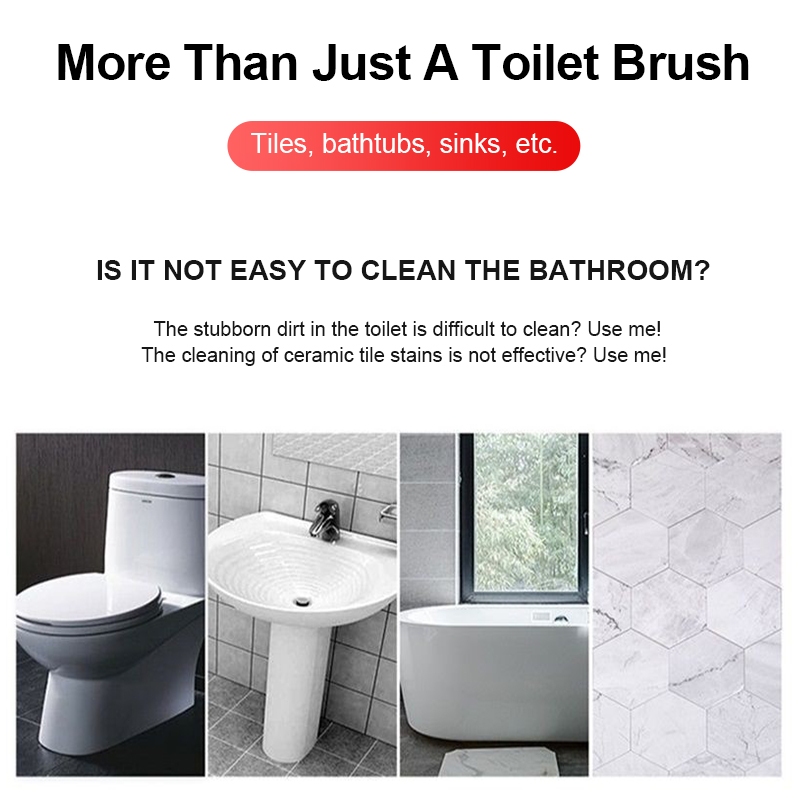 แปรงขัดคราบชักโครก ล้างห้องน้ำ แปรงหินล้างโถส้วม แปรงหินภูเขาไฟทำความสะอาด แปรงหินขัดคราบชักโครก ไม่ต้องใช้น้ำยา - รูปที่ 7