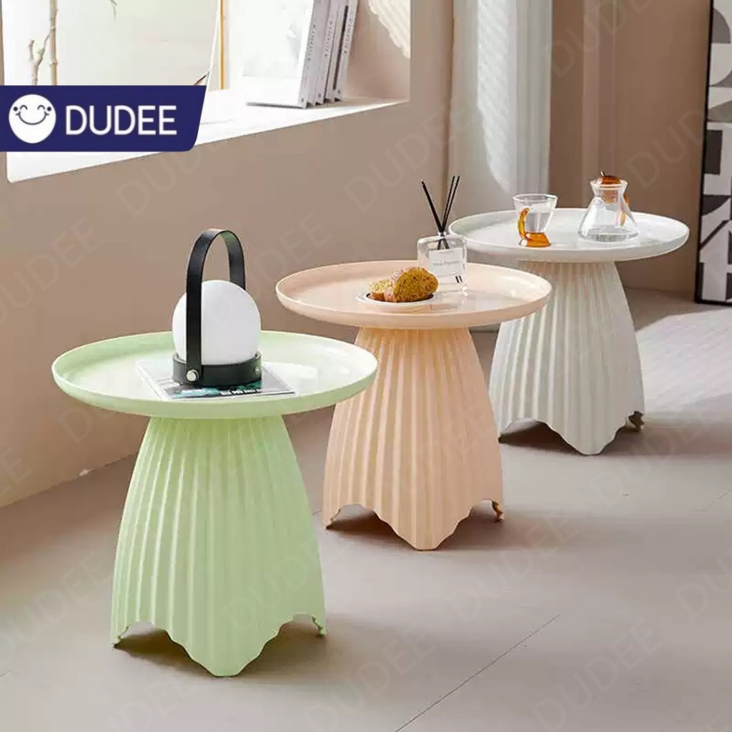 DUDEE โต๊ะกลาง โต๊ะสุดน่ารัก สีสันสวยงาม พลาสติกแข็งแรง ทันสมัย