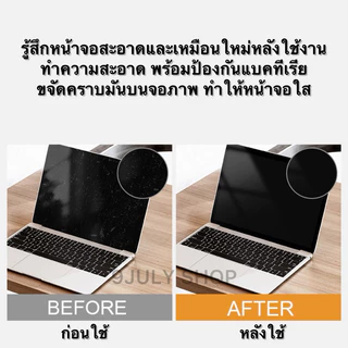 🌈พร้อมส่ง🇹🇭ทิชชู่เปียกญี่ปุ่น แผ่นเช็ด กระดาษเช็ด ทำความสะอาดหน้าจอ เหมาะสำหรับ PC TV iPad Big Screen Cleaner Wipes