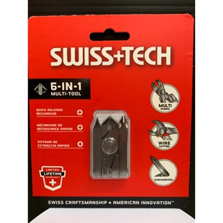 Swiss+Tech ชุดคีม ไขควง อเนกประสงค์  6-In-1 ST50022 EDC Camp…