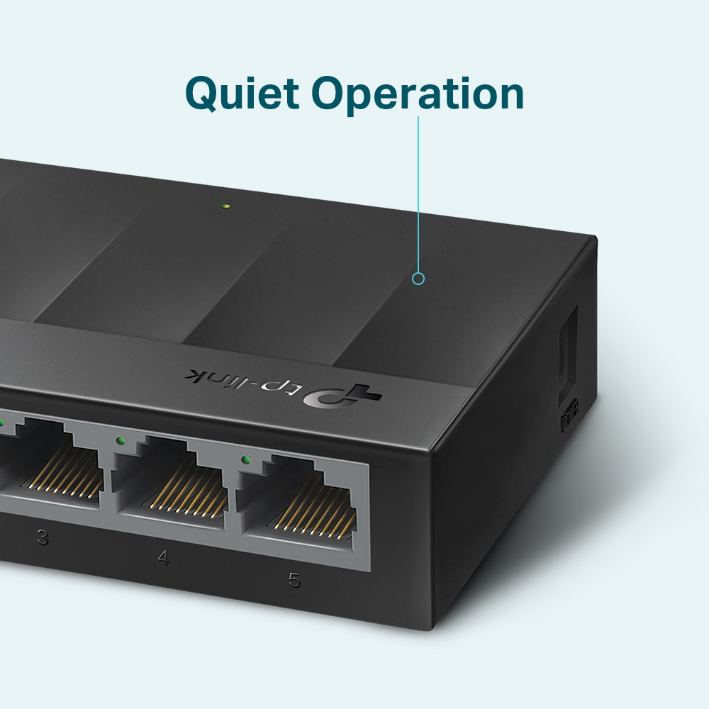 TP-LINK 5-Port 10/100/1000Mbps Desktop Switch รุ่น LS1005G
