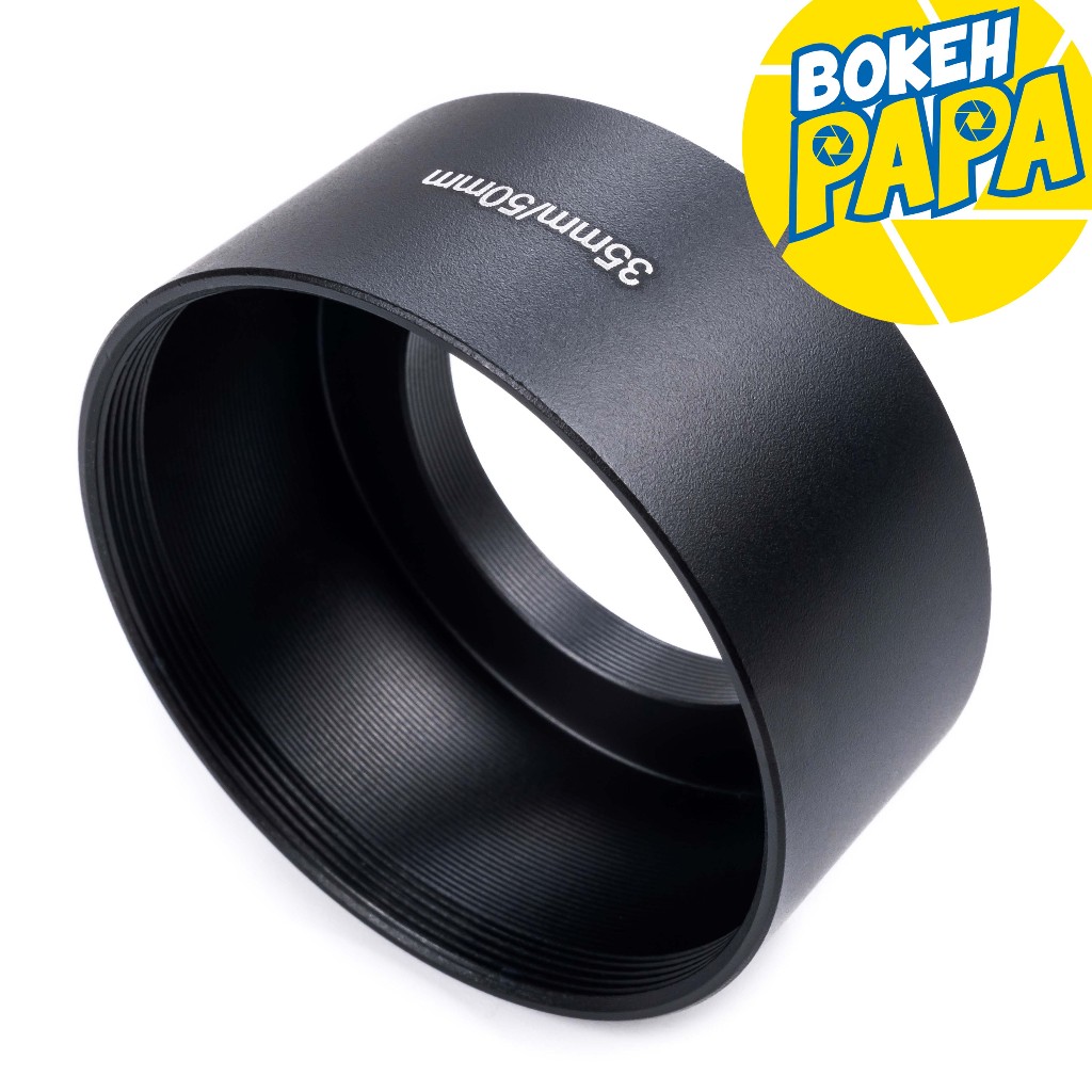 Hood ทรงกระบอก ขนาด 35mm / 49mm / 52mm / 62mm ( ฮูด เลนส์ ) ( เลนส์ฮู้ด ) ( Hood Lens ) ( 35 mm / 49 mm / 52 mm / 62mm )