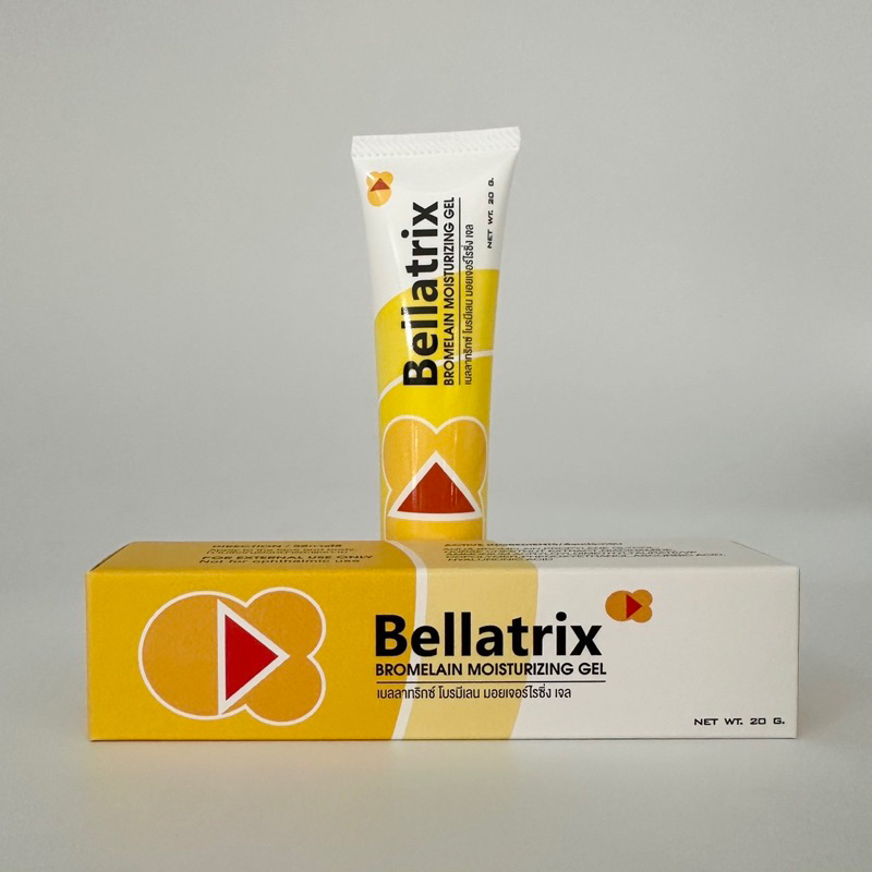 (หลอด) Bellatrix gel 20g เจลสำหรับ อาการบวม ฟกช้ำ หลังศัลยกรรม เส้นเลือดขอด