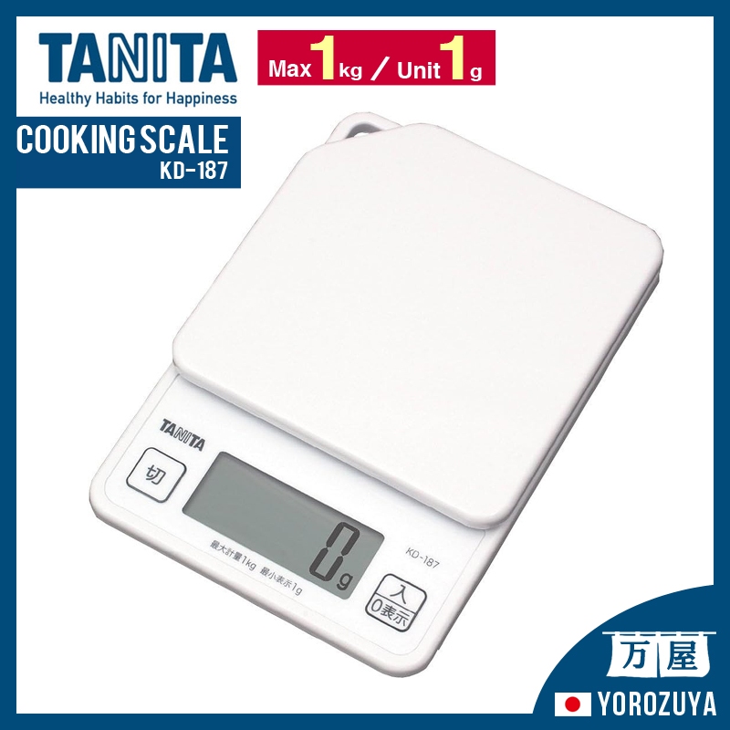[ KD-187 / ~ / unit ] TANITA JAPAN เครื่องชั่งน้ำหนักในครัว เครื่องชั่งน้ำหนักในการทำอาหาร เครื่องชั