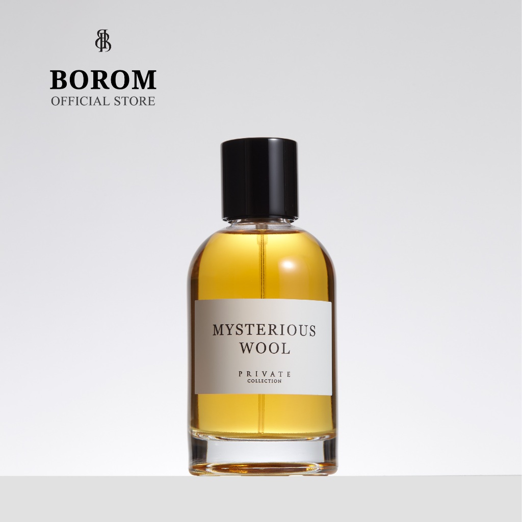 BOROM MYSTERIOUS WOOL SIZE 100 ml. น้ำหอม BOROM กลิ่นมิสเทียเรียส วูล ขนาด 100 มล.