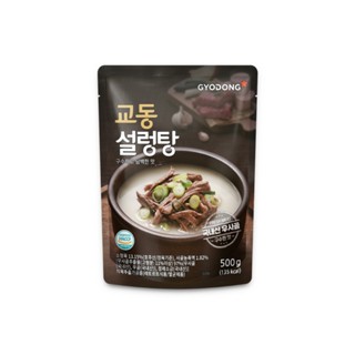 [ของแท้] 설렁탕 Gyodong Beef Bone Soup with Brisket (ซุปเนื้อวั…
