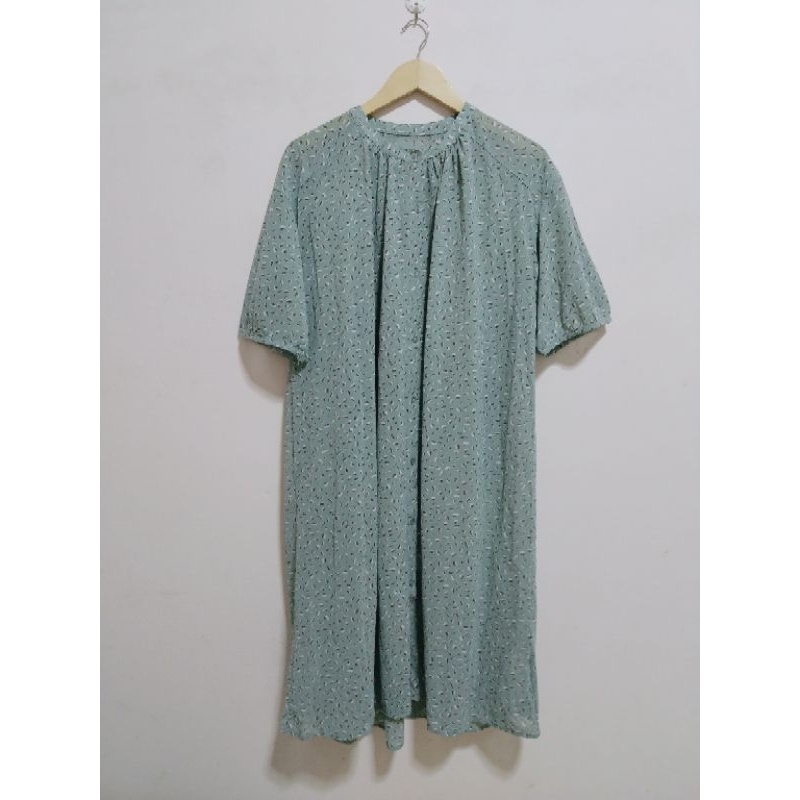 เดรสแบรนด์ FLAGA BASICA  มือสอง M  อ 50"