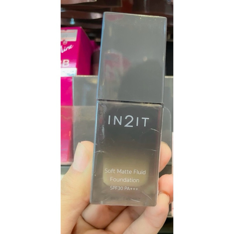 In2It อินทูอิท รองพื้น ซอฟท์ แมตท์ ฟูอิด ฟาวน์เดชั่น SPF30 PA+++ 20มล. 201 ซอฟท์
