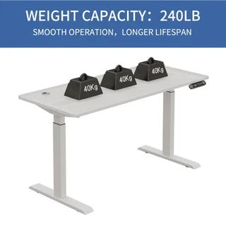 Dual motor- Electrically adjustable table base legs Retractable table rack Suitable for 180cm desktops ขาโต๊ะแบบยกไฟฟ้าไ