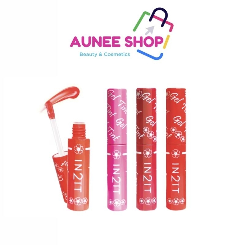 ส่งฟรี/มีไลฟ์ Aunee shop IN2IT Gel tint for lip and cheek - ทิ้นท์ทาแก้ม และปาก [GT]