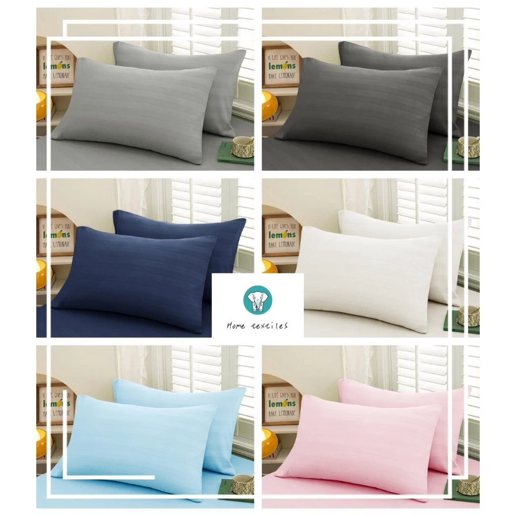 ปลอกหมอน ปลอกหมอน satin กันไรฝุ่น