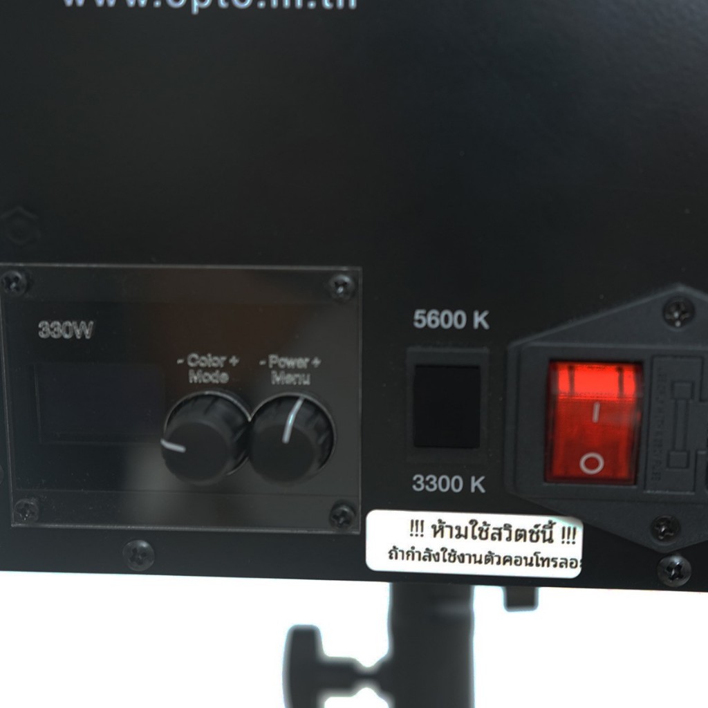 Fusion330 Pro LED Flood Light 330w 3300-5600kปรับค่าสีและปรับกำลังไฟได้ Sport Light 2สี Fusion