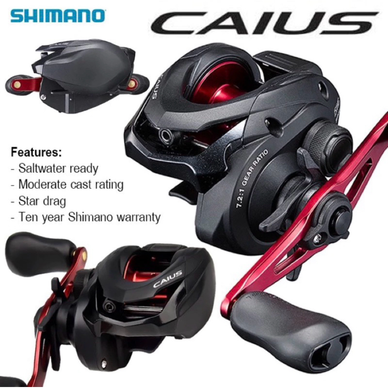 รอกหยดน้ำ Shimano Caius 2019 คุ้มค่าน่าใช้