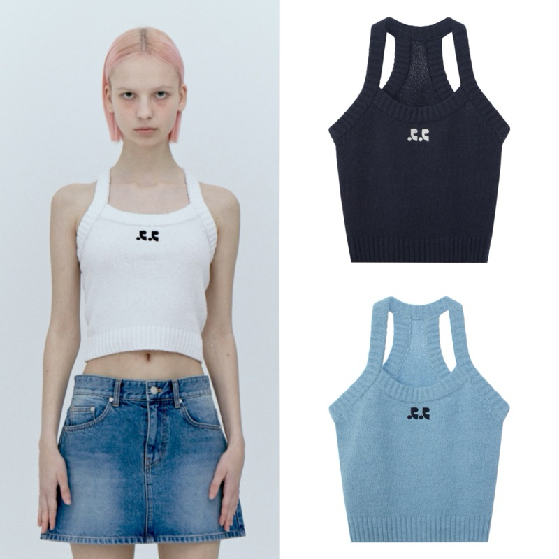 [แท้/พรีออเดอร์] RES&RECREATION - RIB KNIT TOP