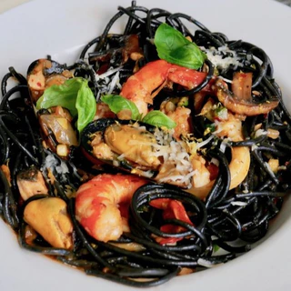 ดีหมึก ดีปลาหมึก ดีหมึกดำ BSA Squid Ink แพค 4 กรัม นำเข้าจากฝรั่งเศส Squid ink For Pasta / Risotto/ Paella