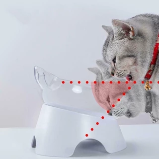 ️PET LIFE ชามอาหารหมา ชามอาหารแมว ชามแมว ที่ใส่อาหารสัตว์เลี้ยง ชามใส่อาหารสำหรับสัตว์เลี้ยง สูง15cm