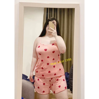 ชุดนอนไซส์ใหญ่ มีอก38-46 ผ้ายืด สินค้าพร้อมส่งในไทย