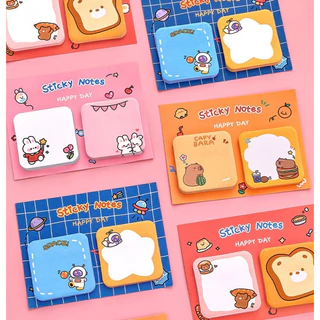 กระดาษโน๊ต สองจตุรัส Sticky Notes มาใหม่ เติมสีสันให้ชีวิต โพสติด กระดาษโน้ต ตกแต่ง diy post if