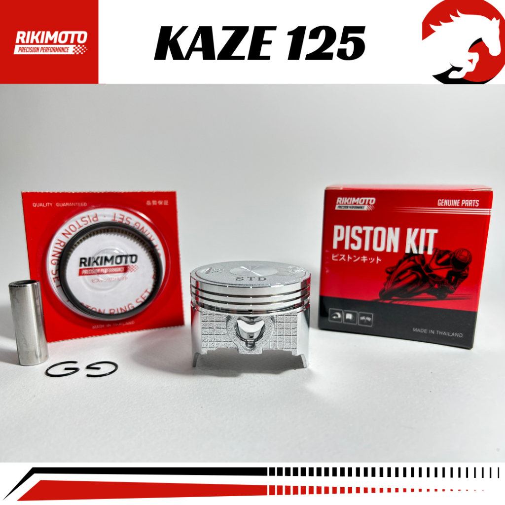 ชุดลูกสูบ KAZE125(คาเซ่125) งานแท้เกรดญี่ปุ่น RIKIMOTO