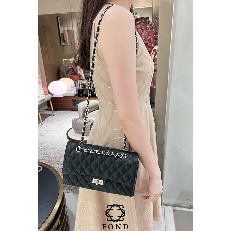 Fond กระเป๋า มีโค้ดลด30% front flap กระเป๋าสะพายข้าง สะพายไหล่ - รูปที่ 5