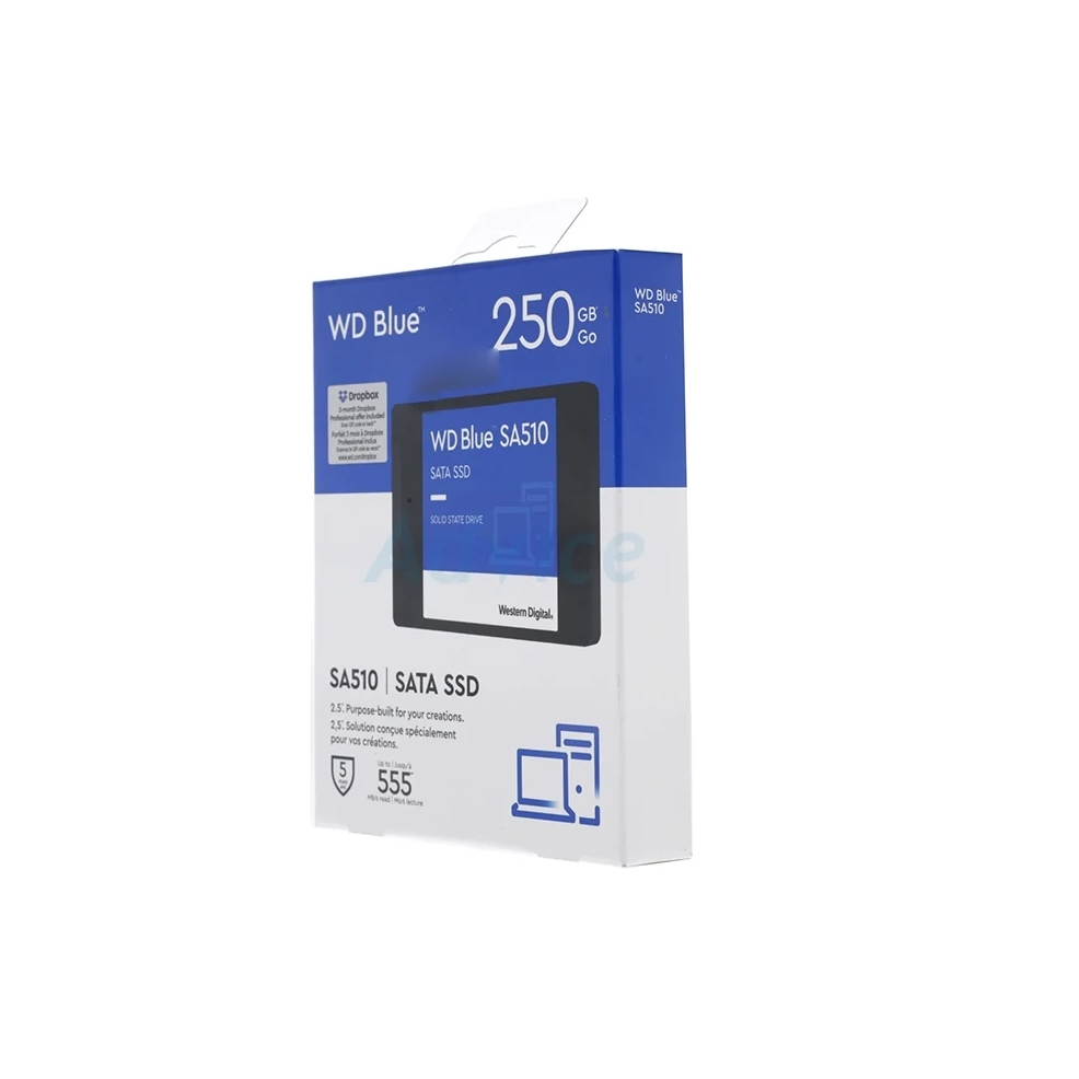 250 GB SSD SATA WD BLUE SA510 (WDS250G3B0A) 3D NAND