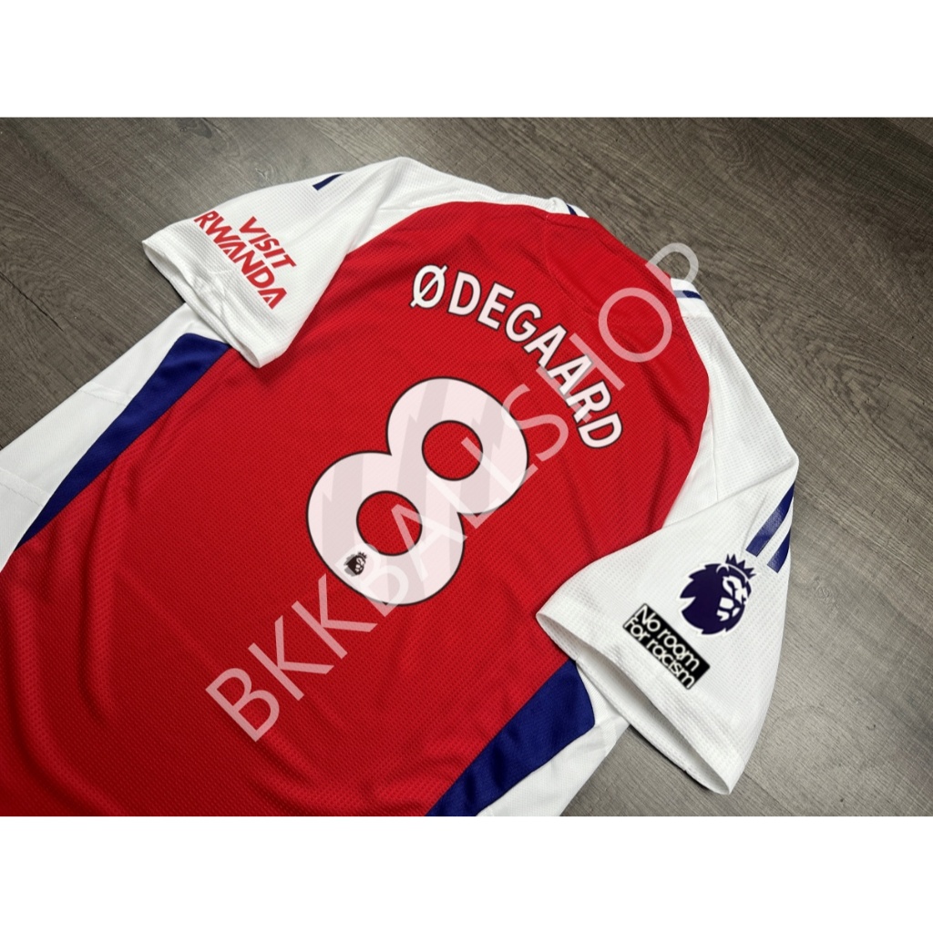 [Player] - เสื้อฟุตบอล อาเซน่อล Home เหย้า 2024/25 อาร์ม EPL 7 SAKA 8 ODEGAARD 9 G.JESUS 11 MARTINELLI 41 RICE