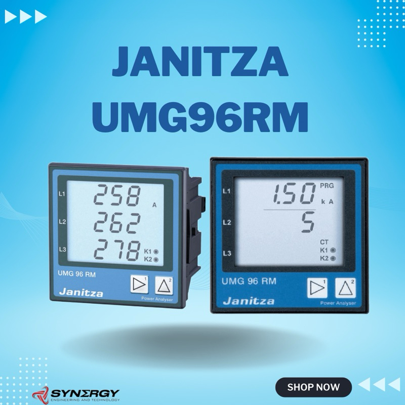 Janitza UMG96RM Huawei Digital Meter ป้องกันไฟที่ผลิตจากโซล่าเซลล์ย้อนเข้าสู่ระบบการไฟฟ้า