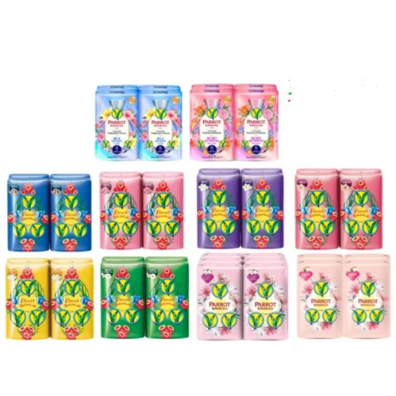 ***พร้อมส่ง**ถูกที่สุดแล้ว !!สบู่นกแก้ว Parrot 70กรัมแพค 4 ก้อน และขนาด 105กรัมแพค4ก้อน ราคาพิเศษ**มี2ขนาด**