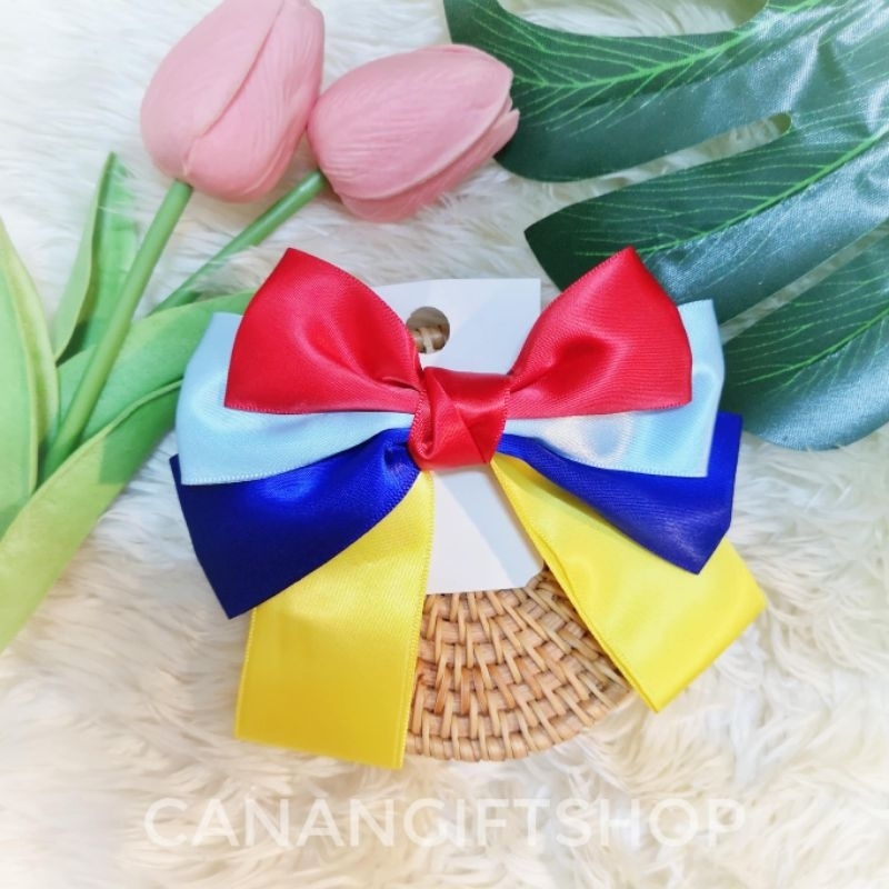 กิ๊บโบว์​ติดผมเจ้าหญิงสโนไวท์ ราคา1ชิ้น พร้อมส่ง