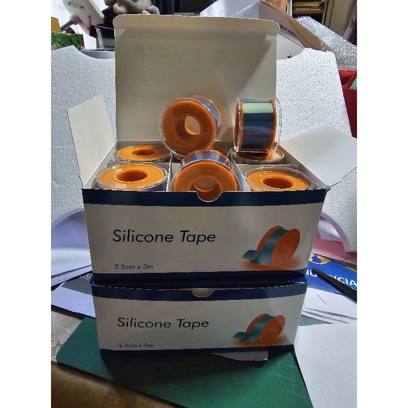 medical silicone tape พลาสเตอร์ซิลิโคน silicone tape 3m ม้วนละ 130