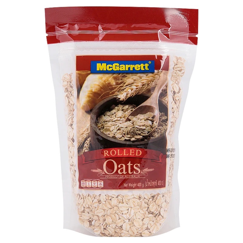 แม็กกาแรต ข้าวโอ๊ตอบ 400 กรัม (McGarrett Rolled Oats)