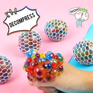 ของเล่น ลูกบีบแรงดัน ลูกบีบอัด ลูกเครียด Stress Relief Ball ของเล่นคลายเครียด ลูกกดซิลิโคน