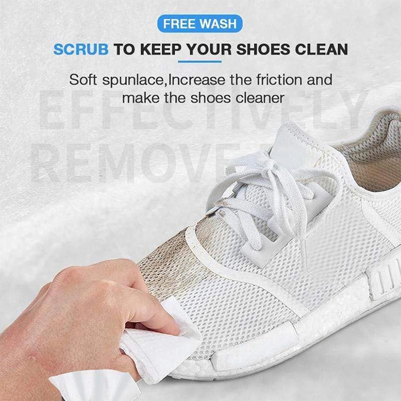 ผ้าเช็ดทำความสะอาดรองเท้า ไม่ต้องซักรองเท้า Quick wipes Sneaker wipes แผ่นเช็ดทำความสะอาดรองเท้า ผ้าเช็ดทำความ