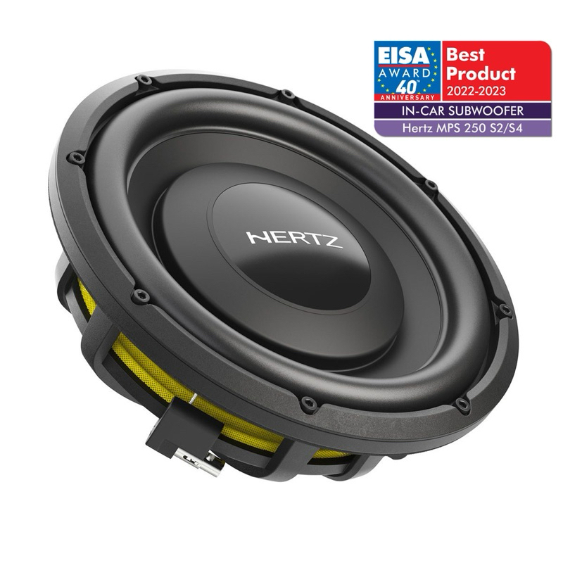 HERTZ MPS 250 S4 250 (10) mm (in.) | 82,6 (3.25) mm (in.) | Subwoofers | 1000 W | 4 Ohm | Single Voi