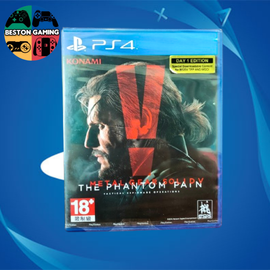 PS4 แผ่น ps4 Metal Gear Solid V : The phantom pain มือ1 มือ2