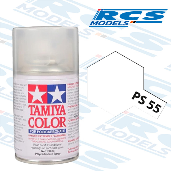 TAMIYA 86055 PS-55 FLAT CLEAR สีสเปรย์ ใช้พ่นบอดี้รถบังคับวิทยุ