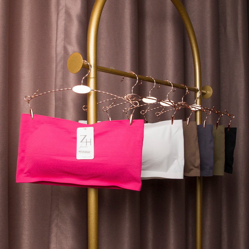 ZH.24002 บราเกาะอกไร้ตะเข็บฟองน้ำในตัวสำหรับผู้หญิง