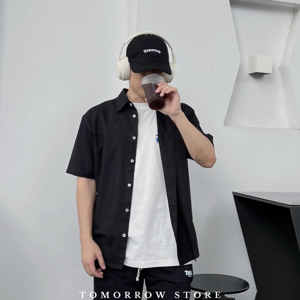 TOMORROW-เสื้อเชิ้ตแขนสั้น สไตส์