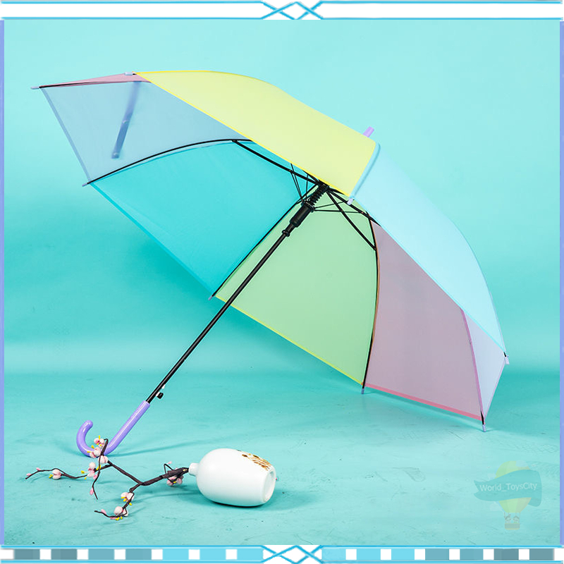 💥ร่มกันฝน💥ลดกระหน่ำ!!ลดกระหน่ำ!! Umbrella เนื้อร่มโปร่งแสง กันuv สีสันสดใส ร่มแฟชั่น ถูกมีหลายสีให้เลือก