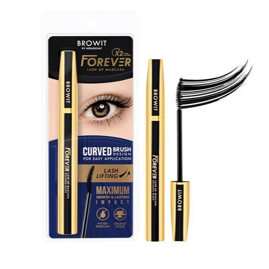 Browit Forever Lash Up Mascara #Classic Black - มาสคาร่าขนตายาวพิเศษ
