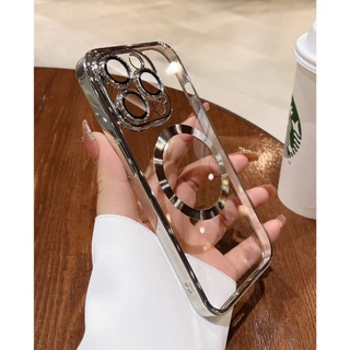 ล็อตใหม่สุด มี iPhone 16 [ ส่งเร็วมาก ] เคสไอโฟน รุ่น Slim พรีเมียมบางเฉียบ รองรับการชาร์จไร้สาย ขอบโครเมียม