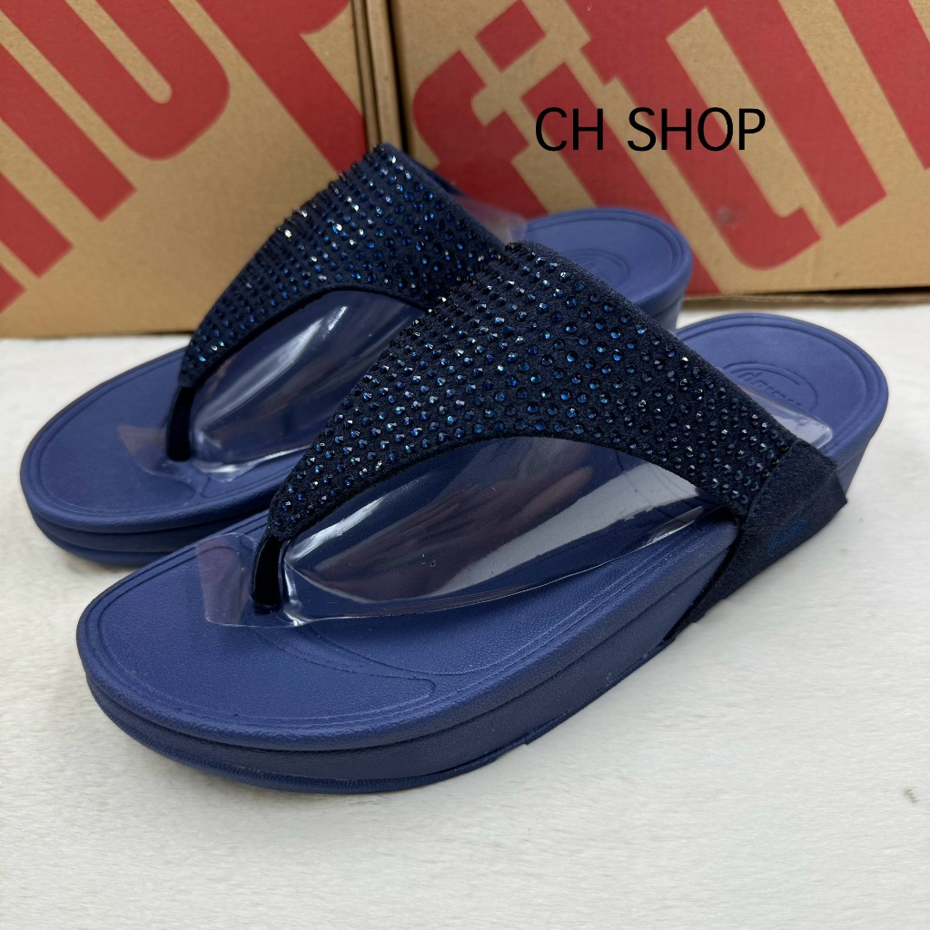 รองเท้า Fitflop รองเท้าแตะหูคีบสำหรับผู้หญิงรุ่นแพรชเต็ม งานสวย เป็นรองเท้าเพื่อสุขภาพค่ะ