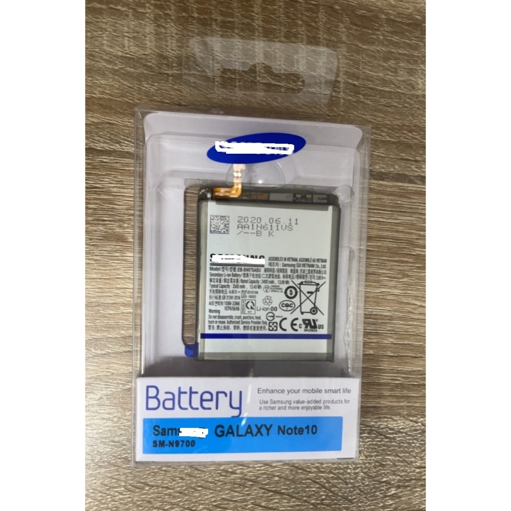 แบตเตอรี่แท้ For Samsung Galaxy Note 10 Note10 5G N970 Battery Model EB-BN970ABU