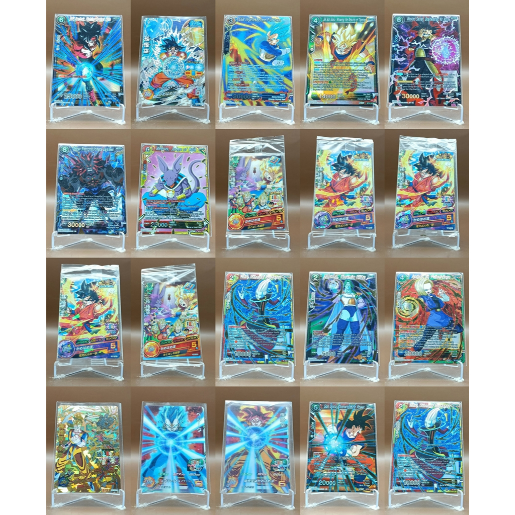 Dragon Ball Super Card Game รวมจากหลายชุด FOIL CARD 3