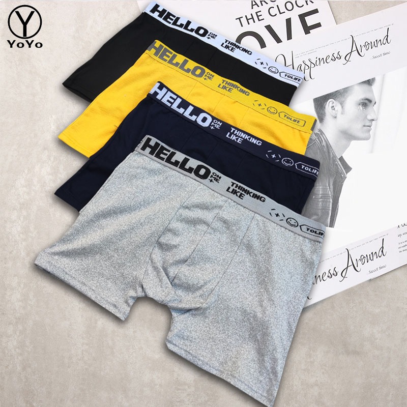 YOYO กางเกงในผู้ชาย กางเกงชั้นในHELLO กางเกงในนักเรียน เด็กโต รุ่น635 - รูปที่ 3