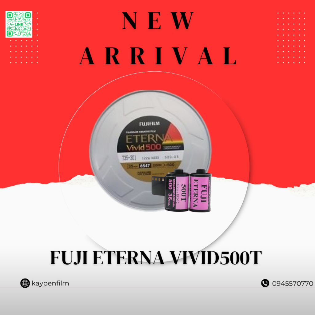 ฟิล์มหนัง Fuji Eterna Vivid 500T