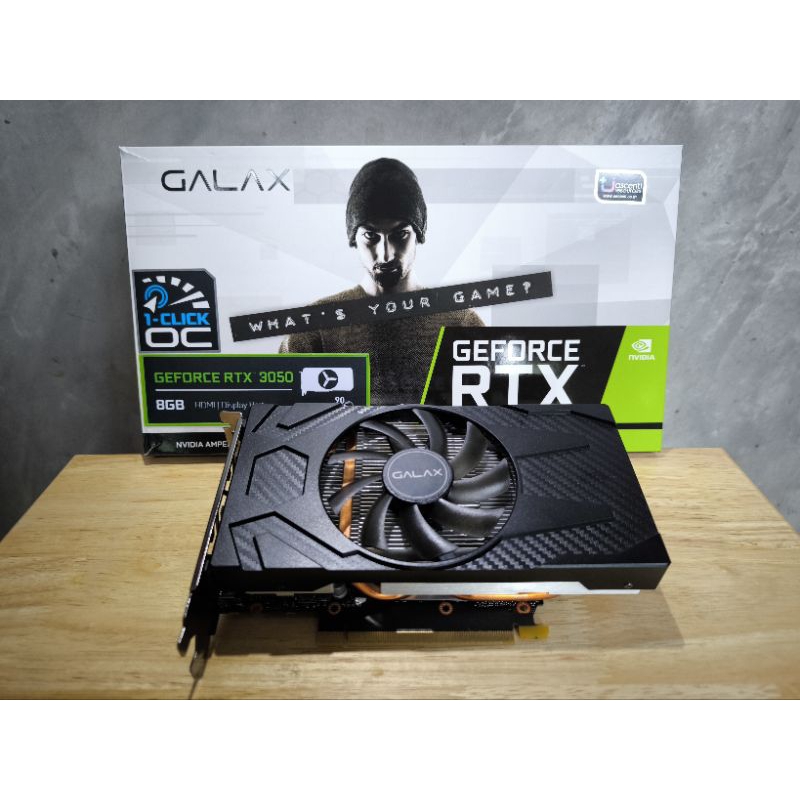 การ์ดจอมือสอง Galax RTX 3050 8GB